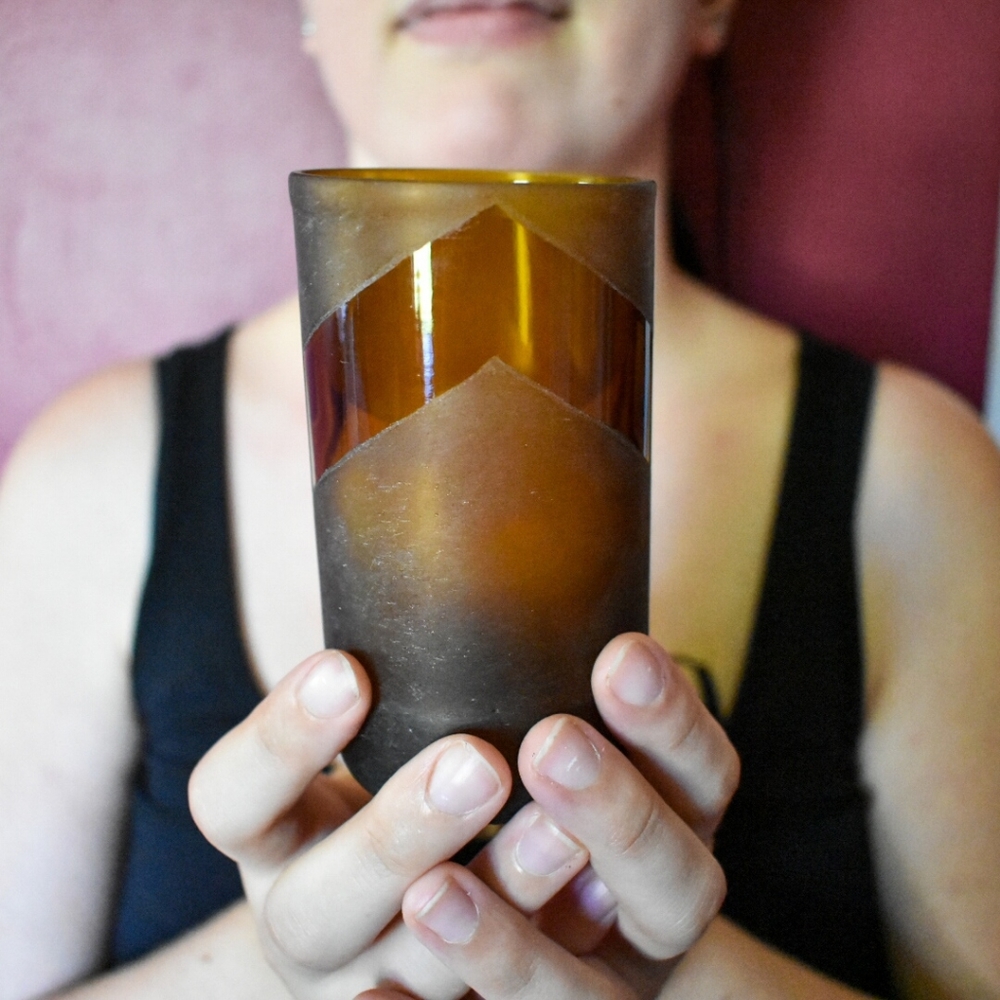 3 Handcrafted Drinking Glass 🥃